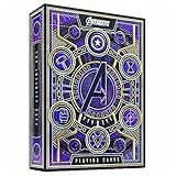 theory11 Avengers Purple Edition Premium Playing Cards - Marvel Studios' The Infinity Saga Deck