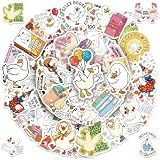 100PCS Funny Goose Stickers for Adults Holographic Sarcastic Meme Decals for Laptop, Kindle, Phone, Scrapbooking Waterproof Vinyl