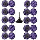 21 Pcs 2" Quick Change Easy Strip Discs Angel Die Grinder Attachments for Strips Paint, Cleans Welds, Removes Rust, Scale and Oxidation.