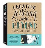 Creative Lettering and Beyond Art & Stationery Kit: Includes a 40-page project book, chalkboard, easel, chalk pencils, fine-line marker, and blank note cards with envelopes (Creative...and Beyond)