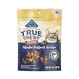 Blue Buffalo True Chews Natural Chewy Cat Treats, Made in the USA, Alaska Pollock Recipe, 3-oz. Resealable Bag