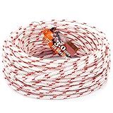 MAQIHAN Recoil Starter Rope Pull Cord - 10 Metres 3.0 mm Pull Cord,Start Cord String Replacement for Lawn Mower Chainsaw