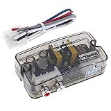 DriSentri RCA Car Subwoofer High Frequency to Low Frequency Converter with Time Delay Function, Car Stereo Audio Speak Delay Signal Hi-Low Converter
