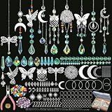 DIY Suncatcher Kit 460pcs Sun Catchers Supplies Arts and Crafts for Adults