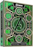 theory11 Avengers Green Edition Premium Playing Cards - Marvel Studios' The Infinity Saga Deck