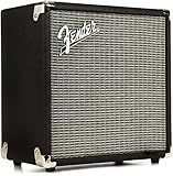 Fender Rumble 15 V3 Bass Amp for Bass Guitar, 15 Watts, with 2-Year Warranty 6 Inch Speaker, with Overdrive Circuit and Mid-Scoop Contour Switch