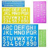 Mr. Pen Letters and Numbers Alphabet Templates, Letter Stencils, Pack of 5