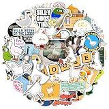 100Pcs Silly Goose Stickers for Laptop - Funny Goose Party suppliess & Decorations, Gifts for Women & Men