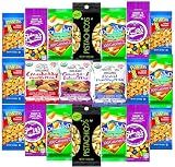 Healthy Snacks Care Package Grab And Go Variety Nuts Pack (20 Count) Include Wonderful Pistachios, Emerald Nuts, Almonds, Planters Peanuts , Blue Diamoond Almonds, Kars Nuts & More