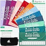 Clever Fox Cash Envelopes for Budgeting Money, 12 Pack System Assorted