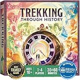 Underdog Games Trekking Through History: The Award-Winning Family Board Game | Great for Kids Ages 10 and Up & No History Knowledge Needed | Easy to Learn & Fun for Family Game Night | Designed