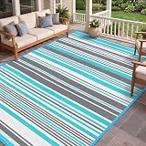 Outdoor Patio Rug Waterproof Camping - Outdoor Plastic Straw Rug Area Carpet Clearance for Outside, Porch, RV Camper, Picnic, Balcony & Backyard, Patio Decor, Clearance