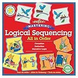 eeBoo: All in Order All Learner Levels, Logical Sequencing, Caustation, Deducation, Narrative Logic, Educational Tool, for Ages 3 and up