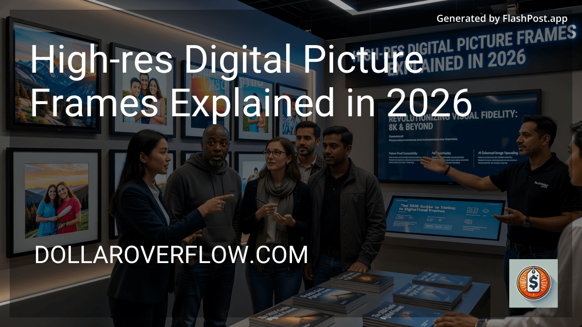 High-res Digital Picture Frames Explained in 2026 preview