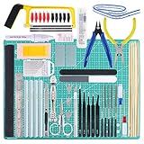 Keadic 87Pcs Gundam Model Tool Kit Hobby Building Tools Kit Tools Gunpla Tool Kits Modeler Basic Tools Craft Set Professional Gundam Model Tools Kit for Hobby Building