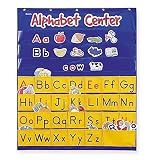 Learning Resources Alphabet Center Pocket Chart - Alphabet Learning Pocket Chart for Classroom, Letter Recognition for Preschoolers, Classroom ABC Wall Letters, Alphabets Wall, All About Letter Charts