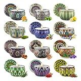 Scented Candles Gift Set, 12 Pack Travel Tin Candle Set, Gifts for Women