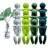 Famiphotogifts Plant Propagation Buddy – Plant Cutting Holders for Sprouts, Stems & Shoots, Cute & Sturdy Plant Supports for Indoor Gardens & Propagation Stations, for Plant Lovers (4 Colors, 12pcs)