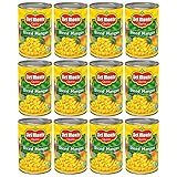 Del Monte Diced Mango in Extra Light Syrup, Canned Fruit, 12 Pack, 15 oz Can, Yellow