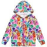 Dog Hoodie for Girls Sweatshirts Zip Up Jacket Fall Winter Clothes Tops 6t 7t