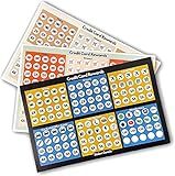 360pc Credit Card Reward Stickers by Popular Cards- Quality Cute Durable Vinyl Stickers Rewards Theme Gas Travel Dining Categories (3 Pack) (Category)