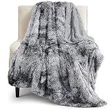 Bedsure GentleSoft Fluffy Fuzzy Faux Fur Throw Blanket for Couch, Soft Sherpa Fleece Cozy Gifts for Women, Plush Bed Blanket Room Decor for Men, Thick Warm Teen Gifts Winter Bedding