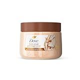 Dove Brown Sugar and Coconut Butter Body Scrub Exfoliates and Deeply 15 oz