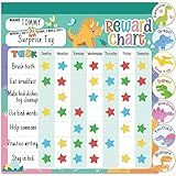 Reward Chart for Kids – Dinosaur Magnetic Kids Behavior Chart, Pad with 26 Chore Charts, 1920 Star Stickers, 49 Incentive Stickers, Responsibility Chart for Kids Boys Toddlers - Kids Chore Chart