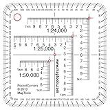MapTools Pocket Sized UTM Corner Rulers