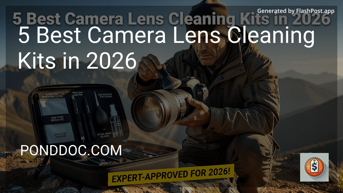 10 Best Camera Lens Cleaning Kits in 2026
