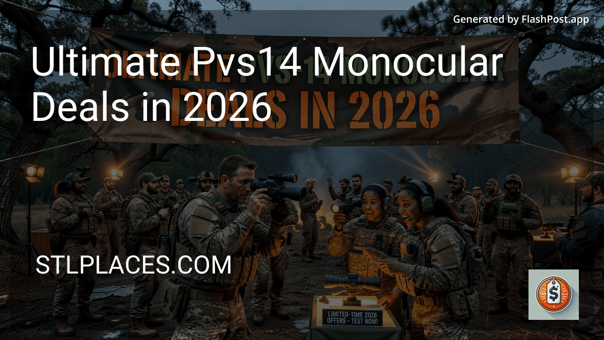 Ultimate Pvs14 Monocular Deals in 2026