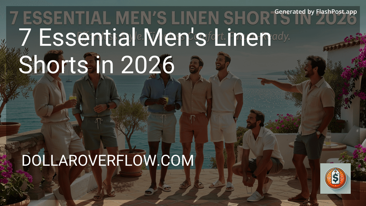 10 Essential Men's Linen Shorts in 2026 preview