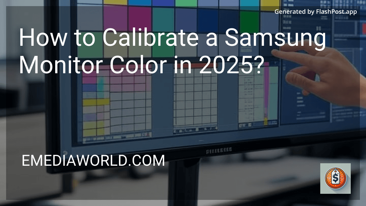 How to Calibrate a Samsung Monitor Color in 2025? preview