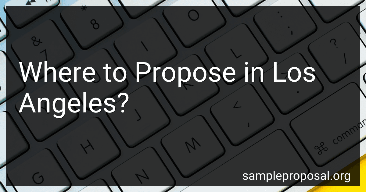 Where to Propose in Los Angeles? image