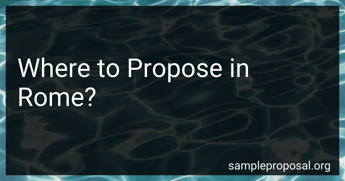 Where to Propose in Rome? image
