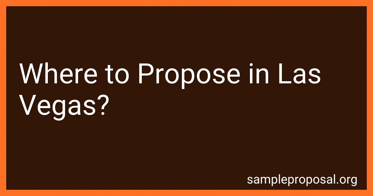 Where to Propose in Las Vegas? image
