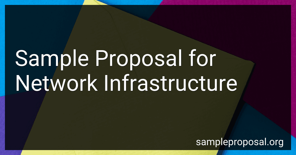 Sample Proposal for Network Infrastructure image