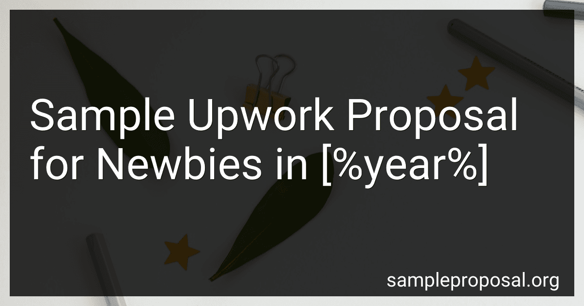 Sample Upwork Proposal for Newbies in 2025 image