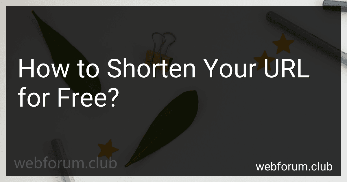 How to Shorten Your URL for Free? image
