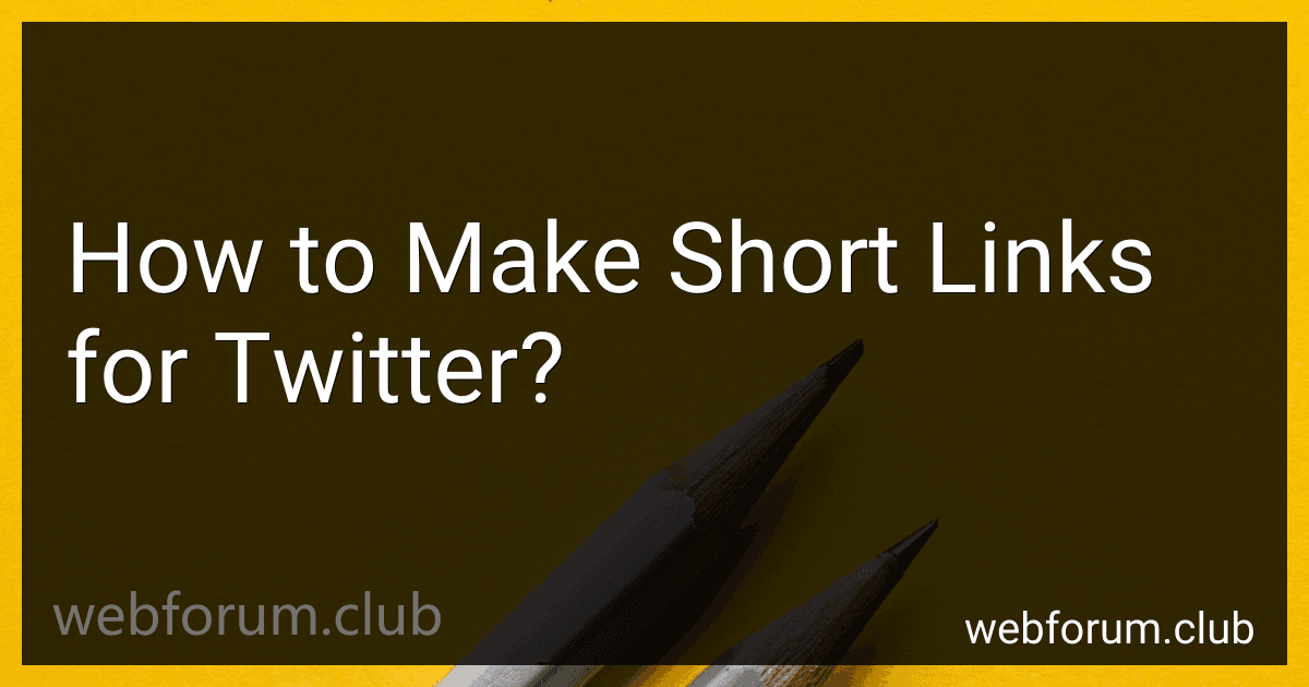 How to Make Short Links for Twitter? image