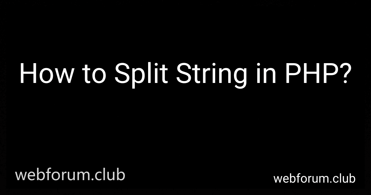 How to Split String in PHP? image