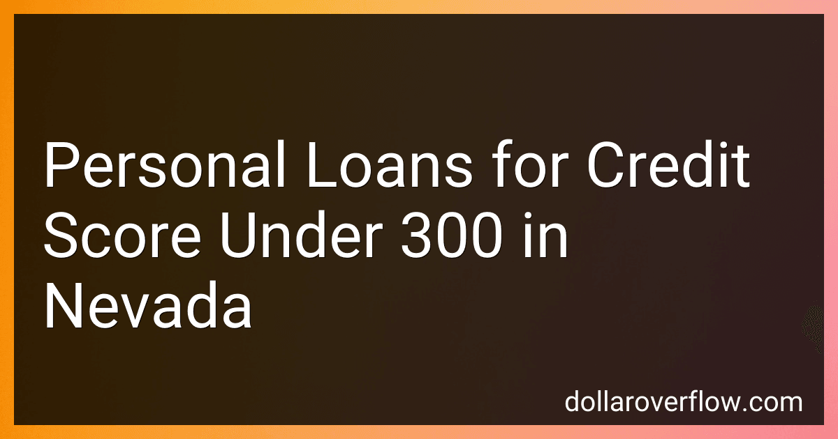 Personal Loans for Credit Score Under 300 in Nevada image