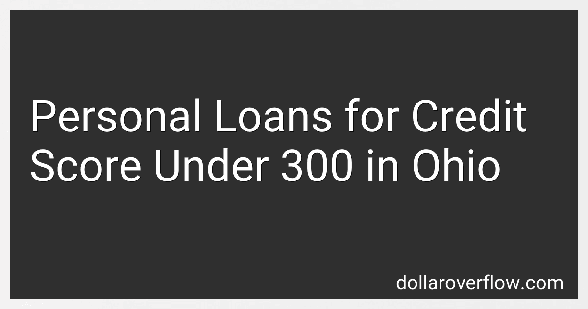 Personal Loans for Credit Score Under 300 in Ohio image