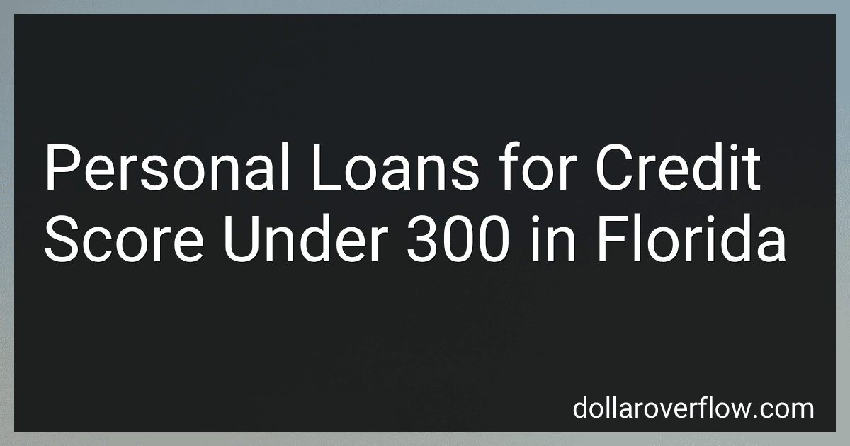 Personal Loans for Credit Score Under 300 in Florida image