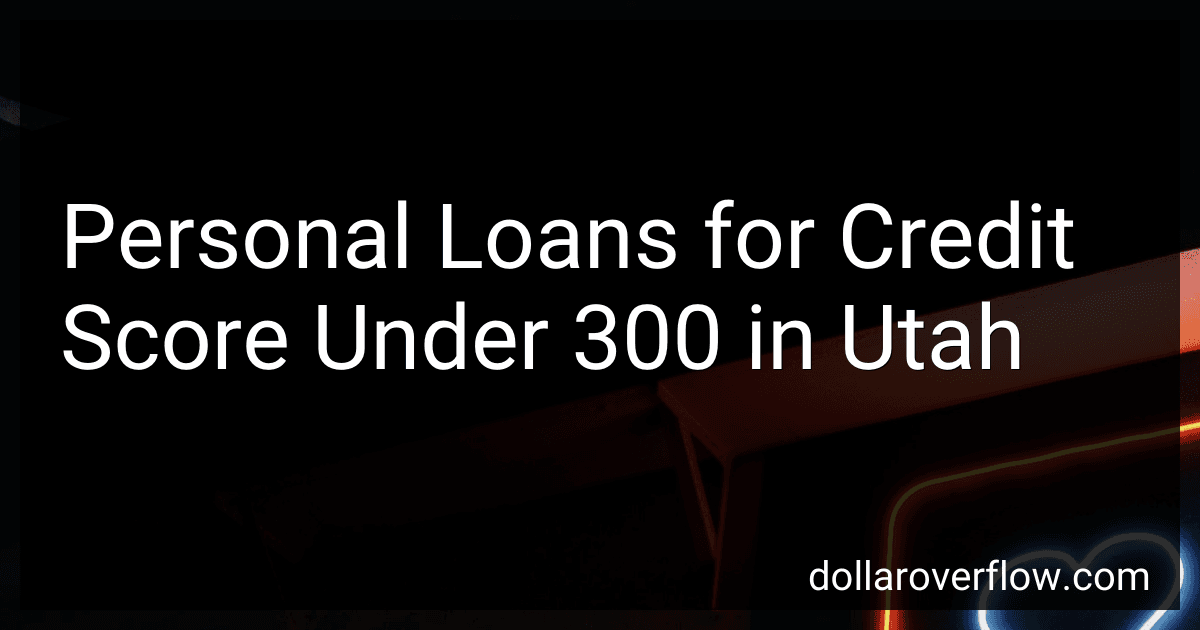 Personal Loans for Credit Score Under 300 in Utah image