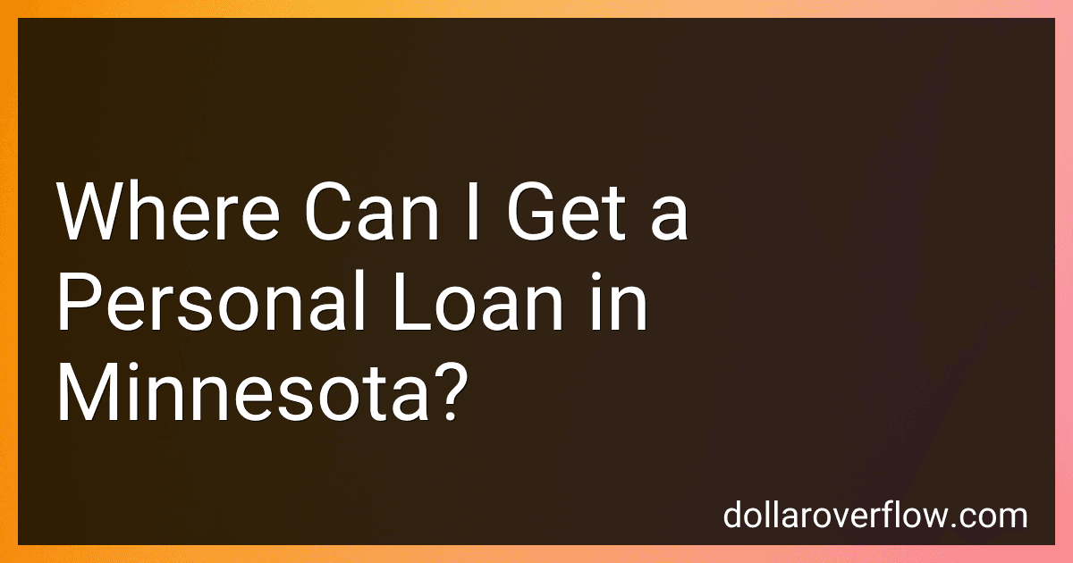 Where Can I Get a Personal Loan in Minnesota? image