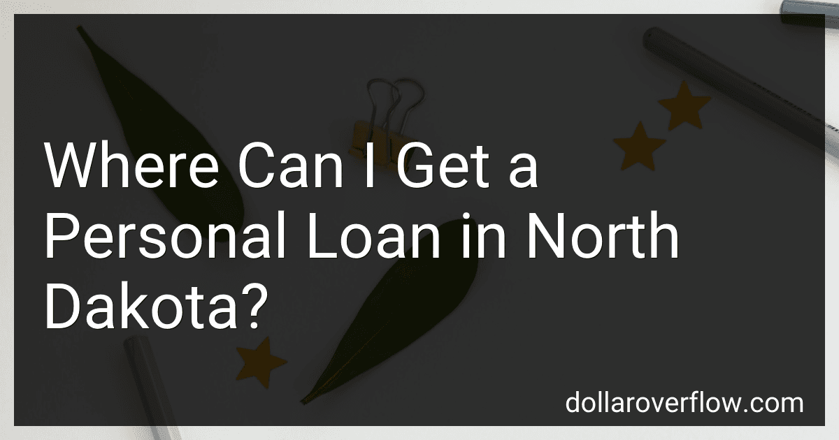 Where Can I Get a Personal Loan in North Dakota? image