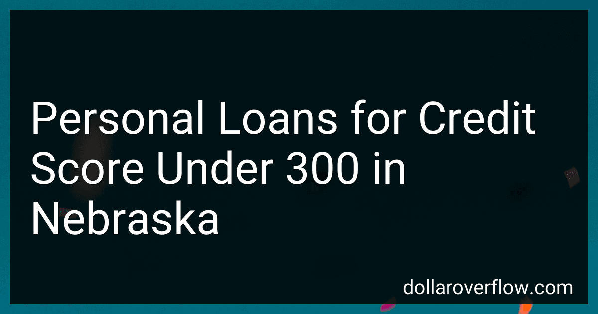 Personal Loans for Credit Score Under 300 in Nebraska image