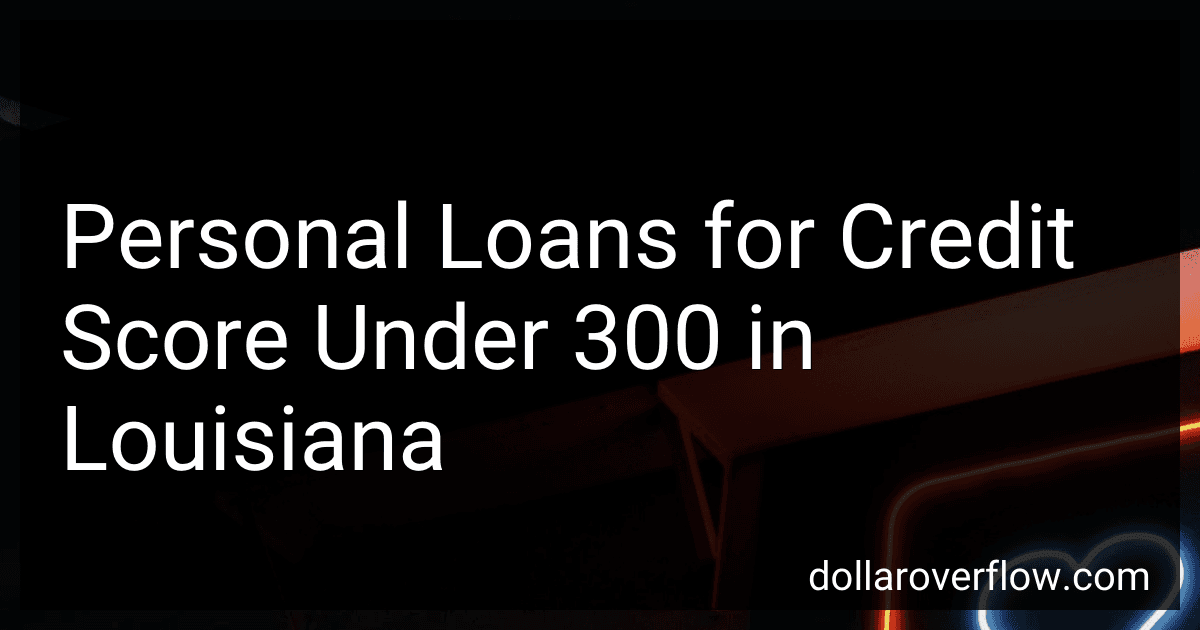 Personal Loans for Credit Score Under 300 in Louisiana image