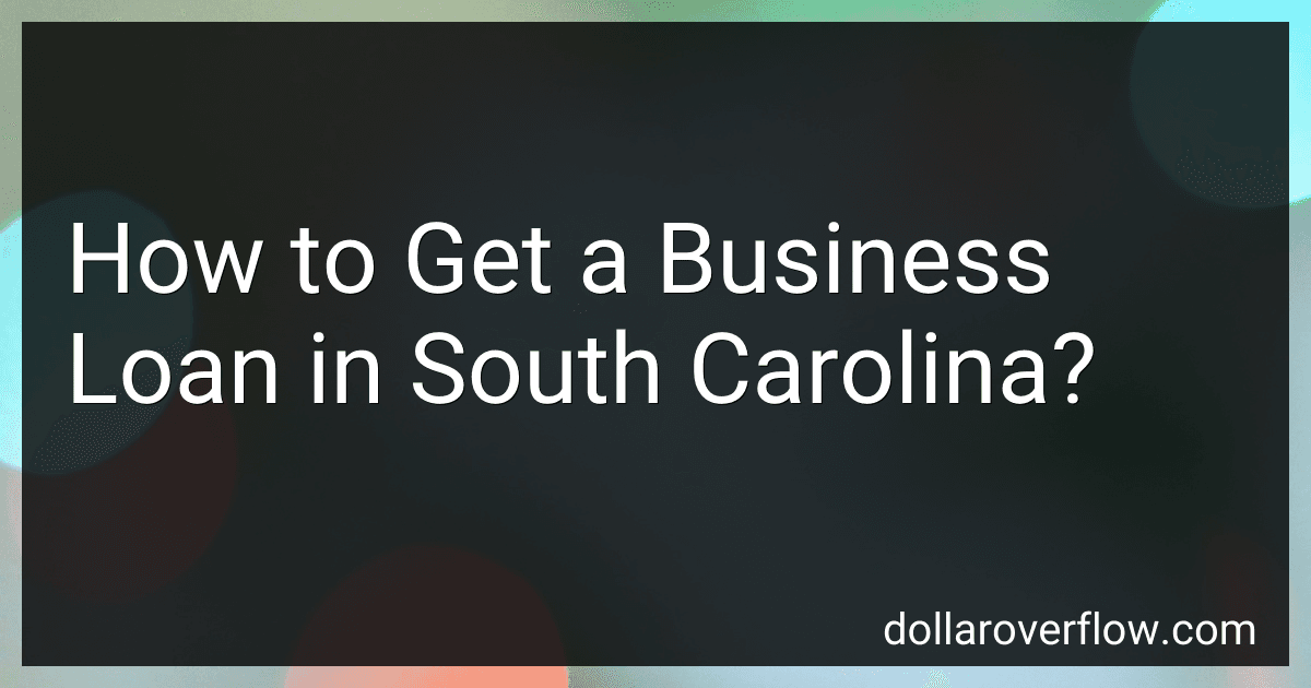 How to Get a Business Loan in South Carolina? image